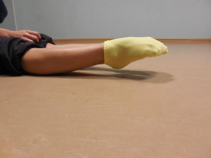 Подъем ног лежа группы мышц