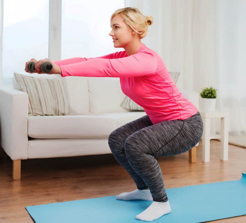 Комплекс упражнений для всех групп мышц в домашних условиях