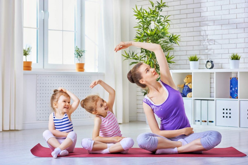 Упражнения для тела в домашних условиях для детей