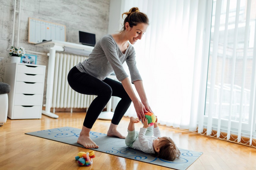 Программа упражнений в домашних условиях для детей