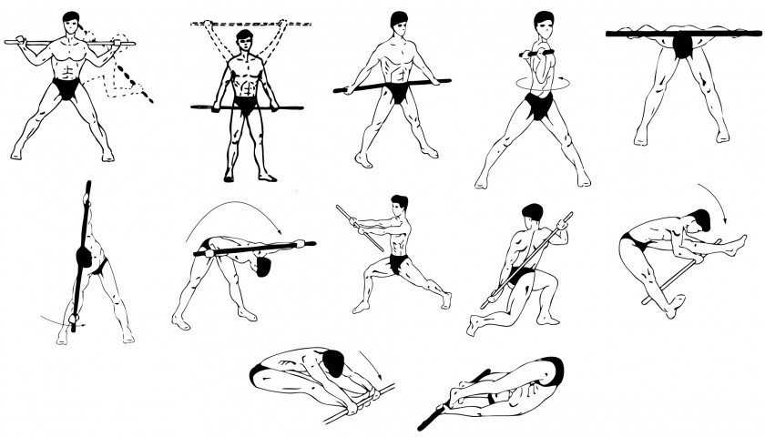 Упражнения с палкой для женщин