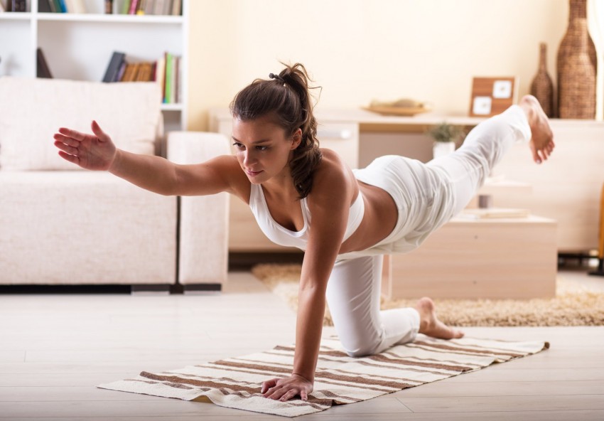 Упражнения йоги для растяжения